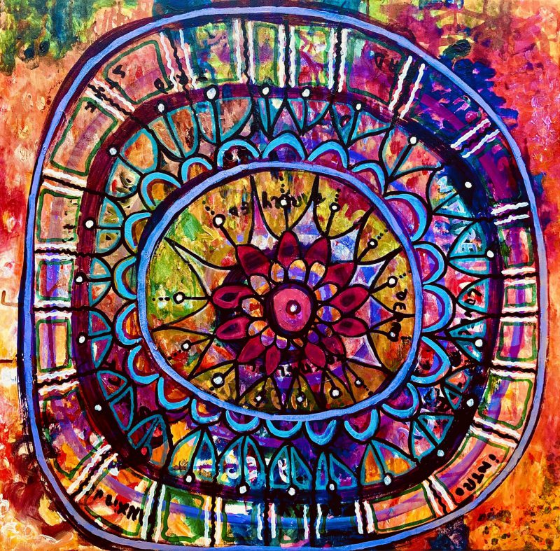 Imperfect mandala